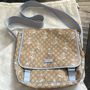 Gucci Zoo Birds Diaper Bag